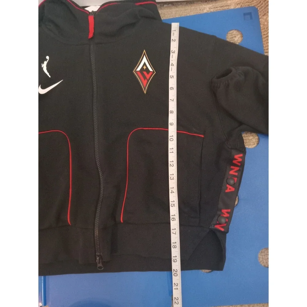 Nike Women's Dri-Fit WNBA Las Vegas Aces Full Zip Knit Hooded Jacket‎ XSMALL